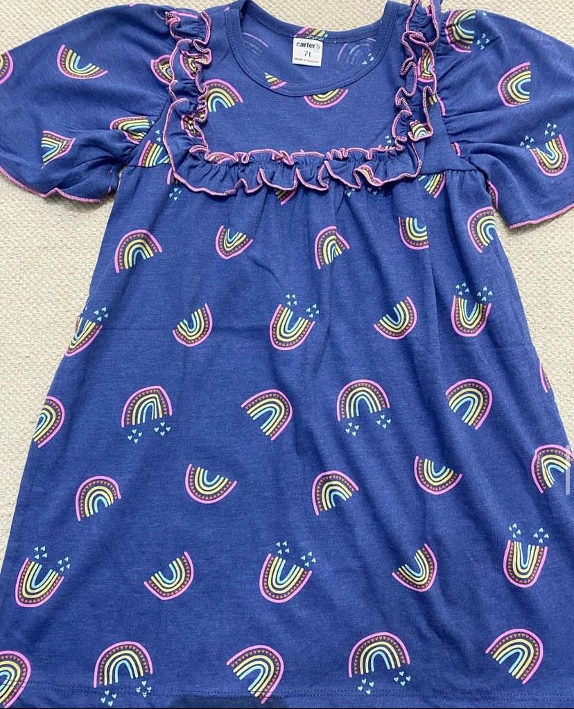 Heart rainbow dress