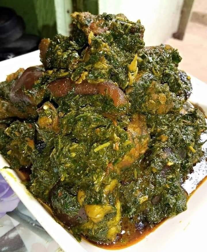 Afang / vegetable soup