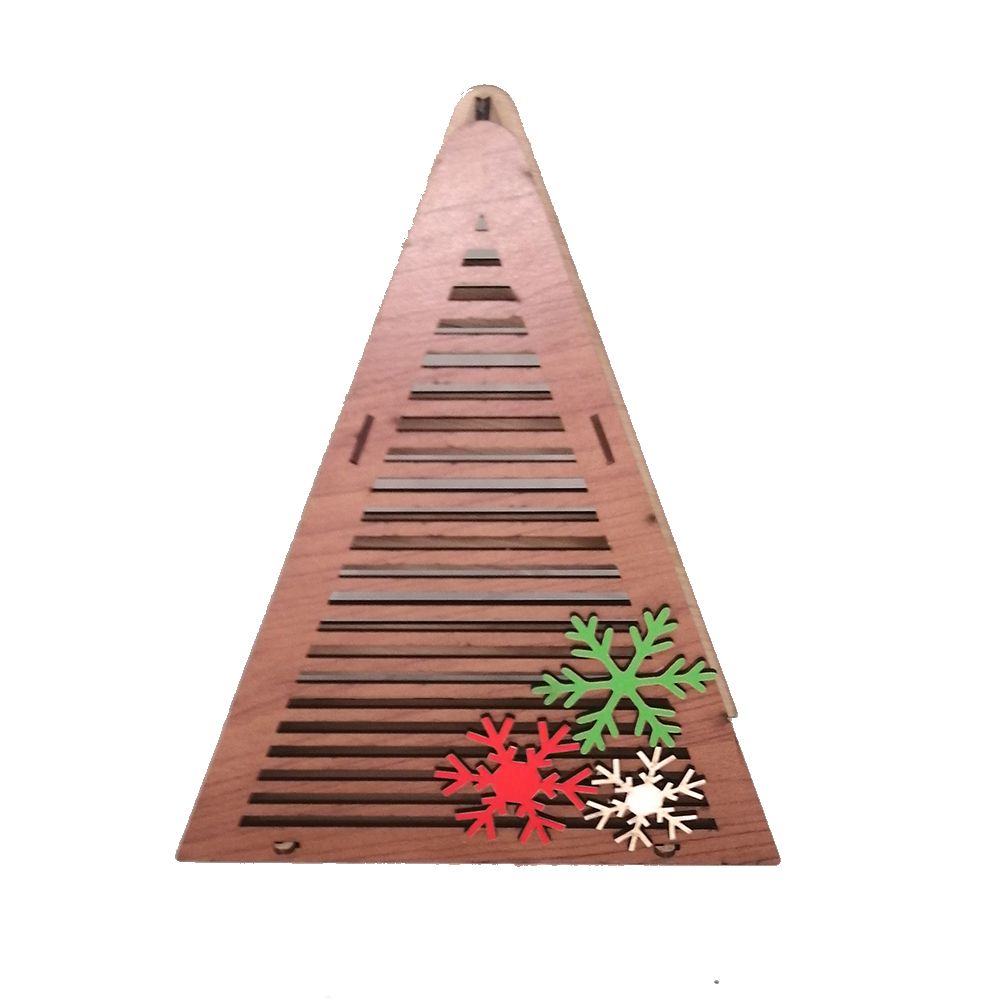 Wooden Xmas Tree box