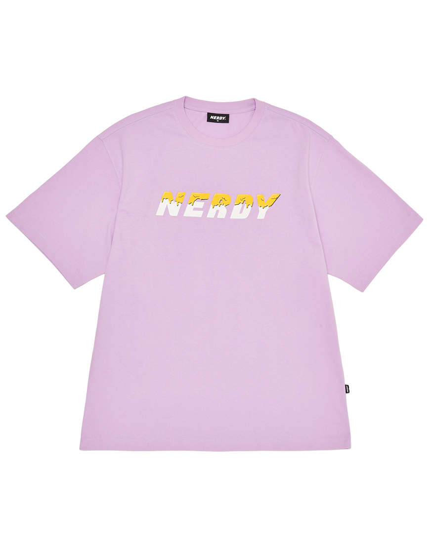 Nerdy Melted Logo - Purple