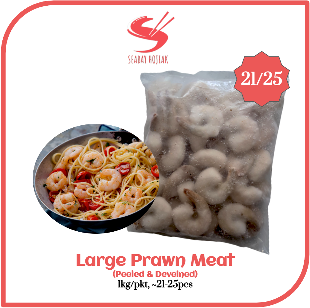 Large Prawn Meat (Peeled & Deveined) 1kg