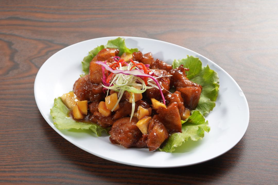 Ginger Honey Glazed Chicken 蜜汁姜芽鸡