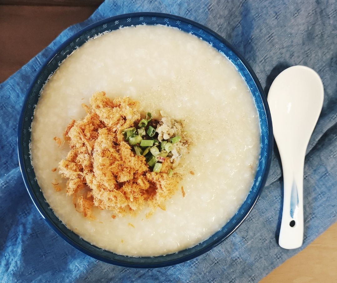 Chicken Floss Porridge