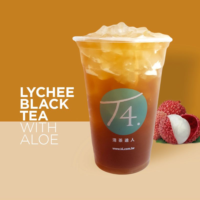 Lychee Black Tea With Aloe