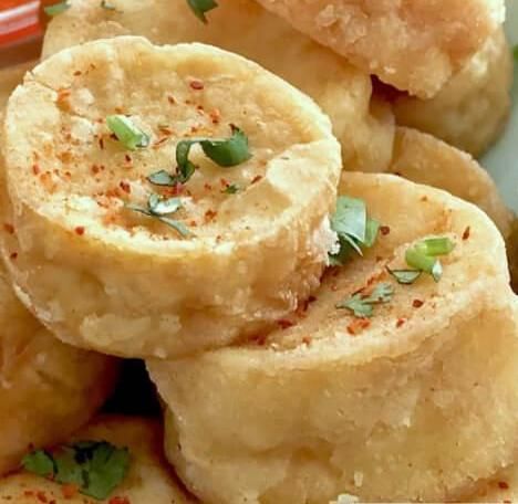 *(Fried) Egg Tofu* 炸蛋豆腐