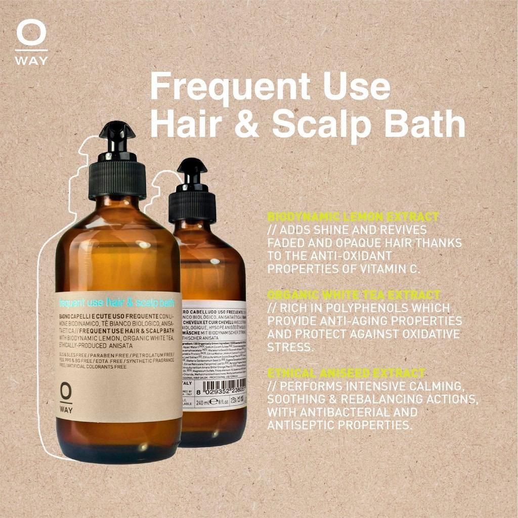 Ow Frequent use hair & scalp bath 240ml