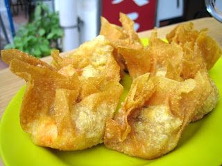 #7 Fried Prawn Wanton (6pcs)  酥炸鲜虾云吞(6个)