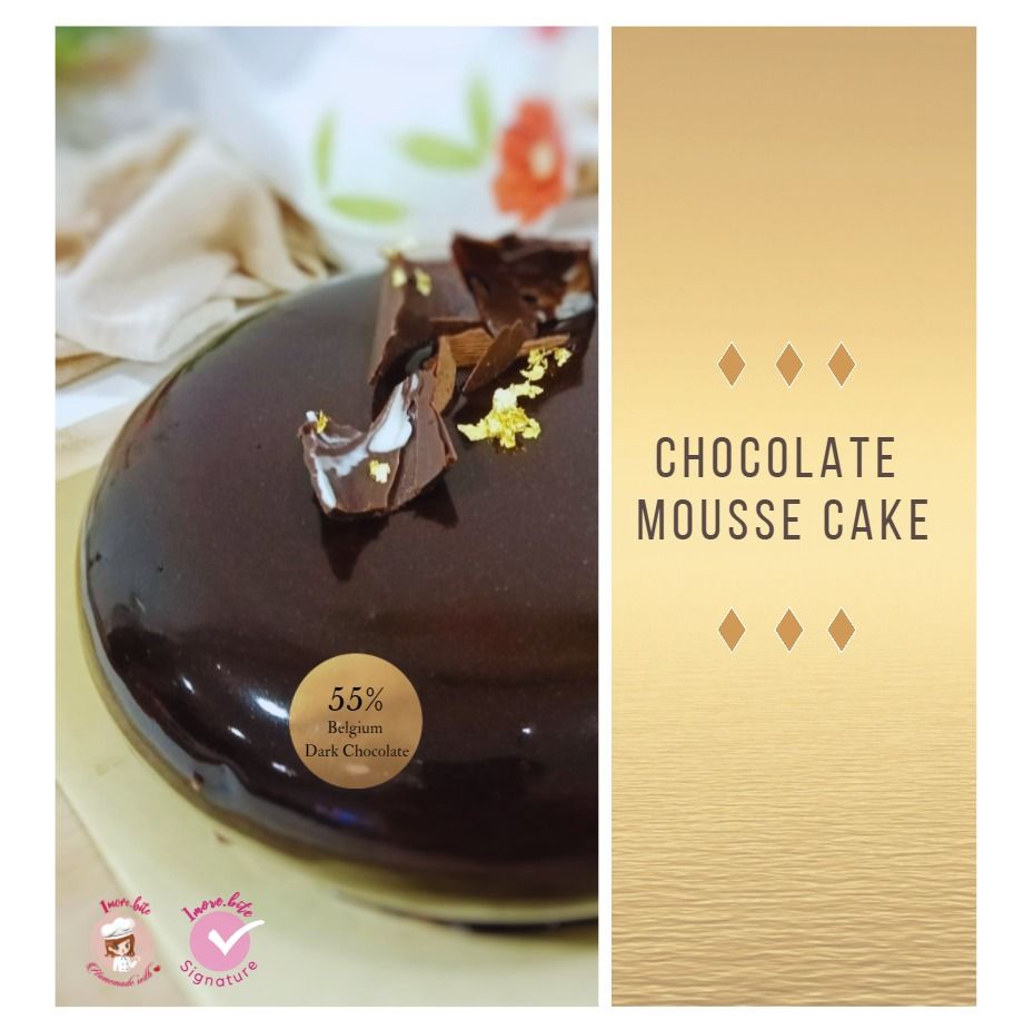 8” Chocolate Mousse Cake
