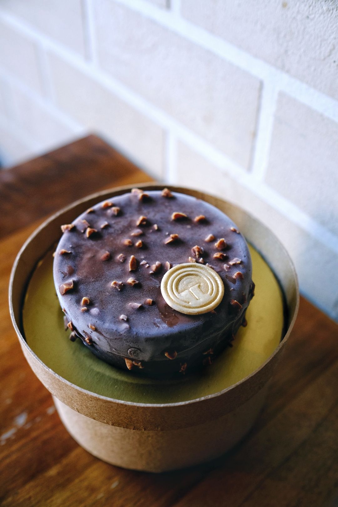 4.5inch Dark Choc & Butter Beer Petite Ice-cream Cake