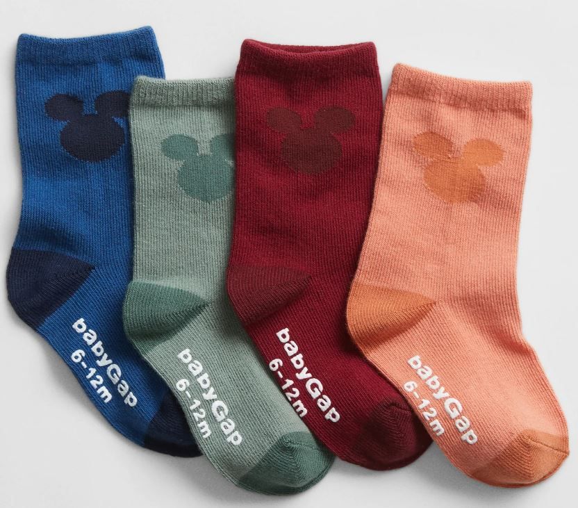 Mickey Crew Socks 4 pack