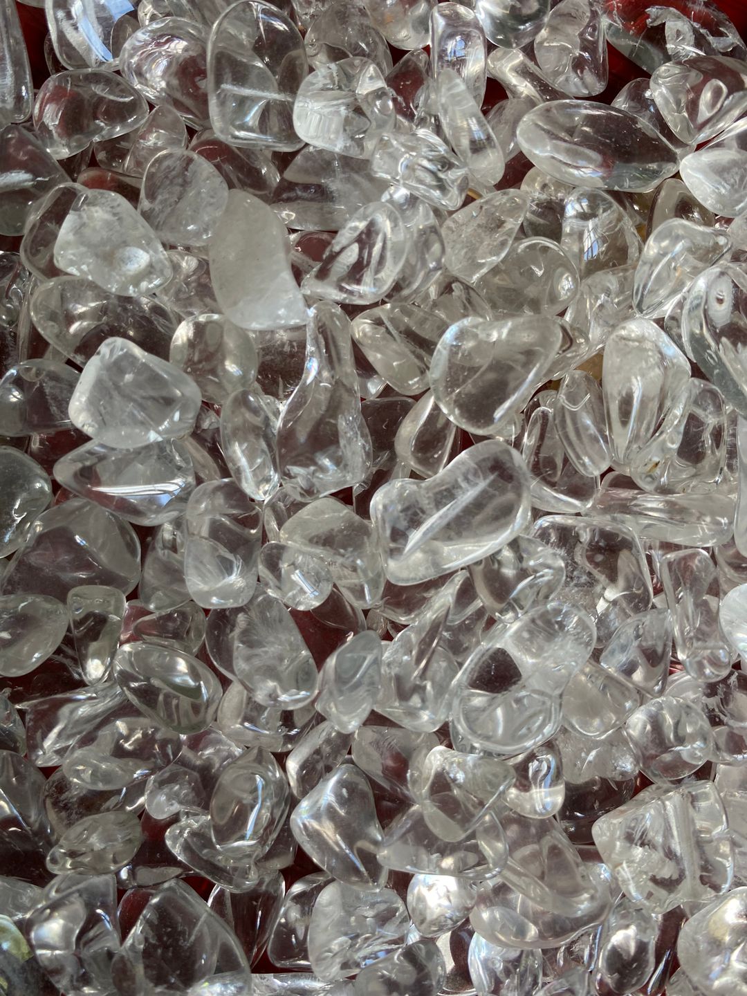 Clear Quartz crystal chips (100g)