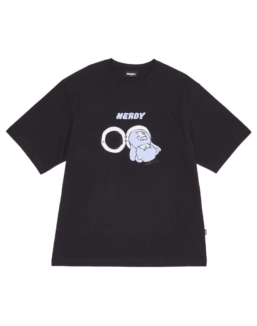 Nerdy Laundry Bear - Black