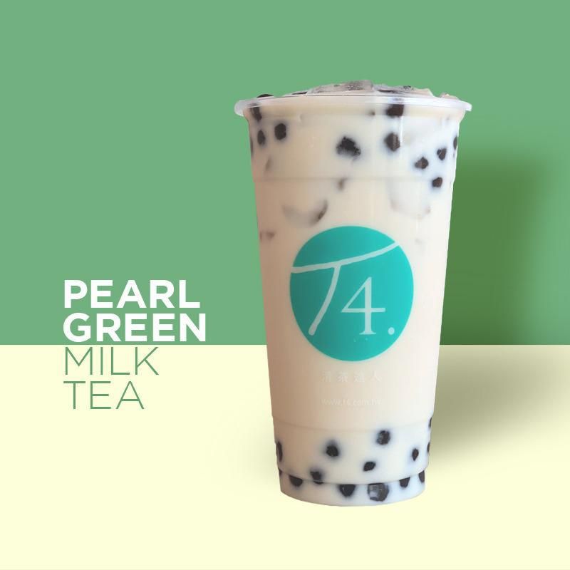 Pearl Green Milk Tea