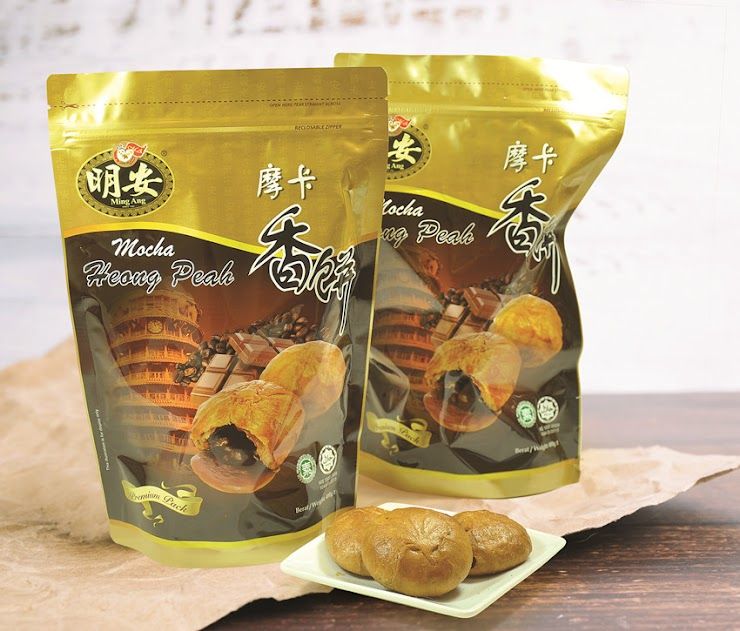 明安摩卡香饼 Ming Ang Mocha Heong Peah (10pcs/pkt) 