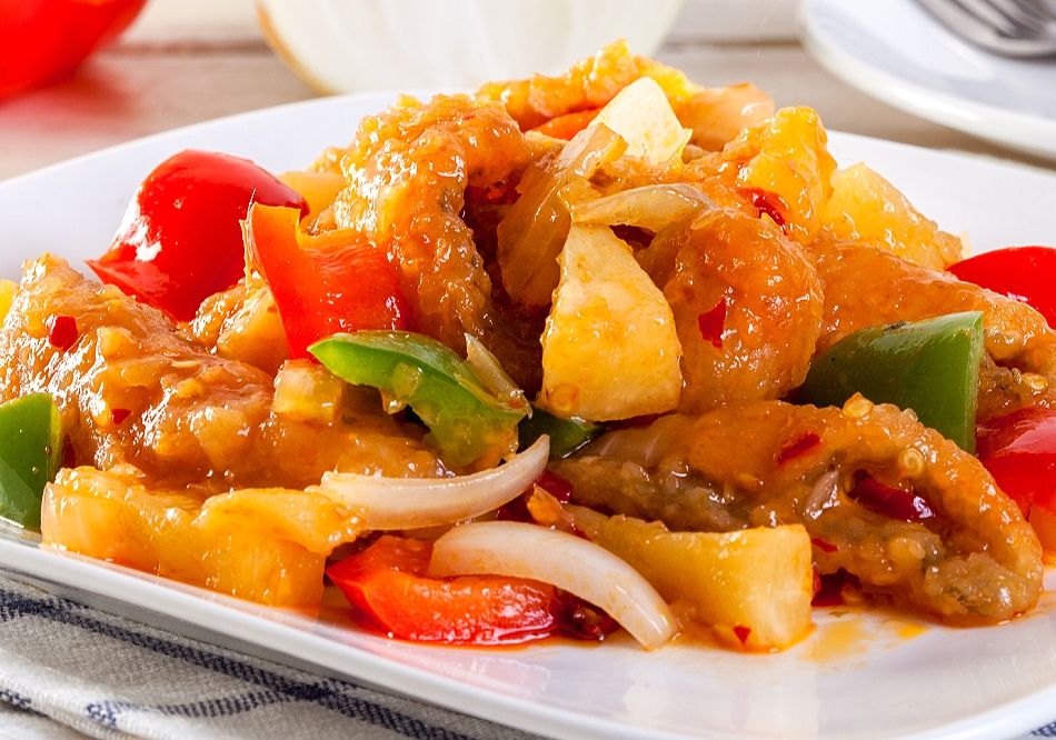 M 11- 酸甜鱼片 (Sweet & Sour Fish Slice)