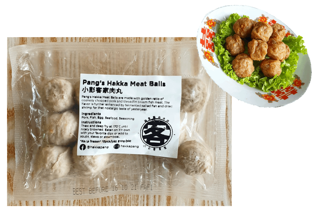 Pang's Hakka Meat Balls (12pcs) **FROZEN READY-TO-EAT**