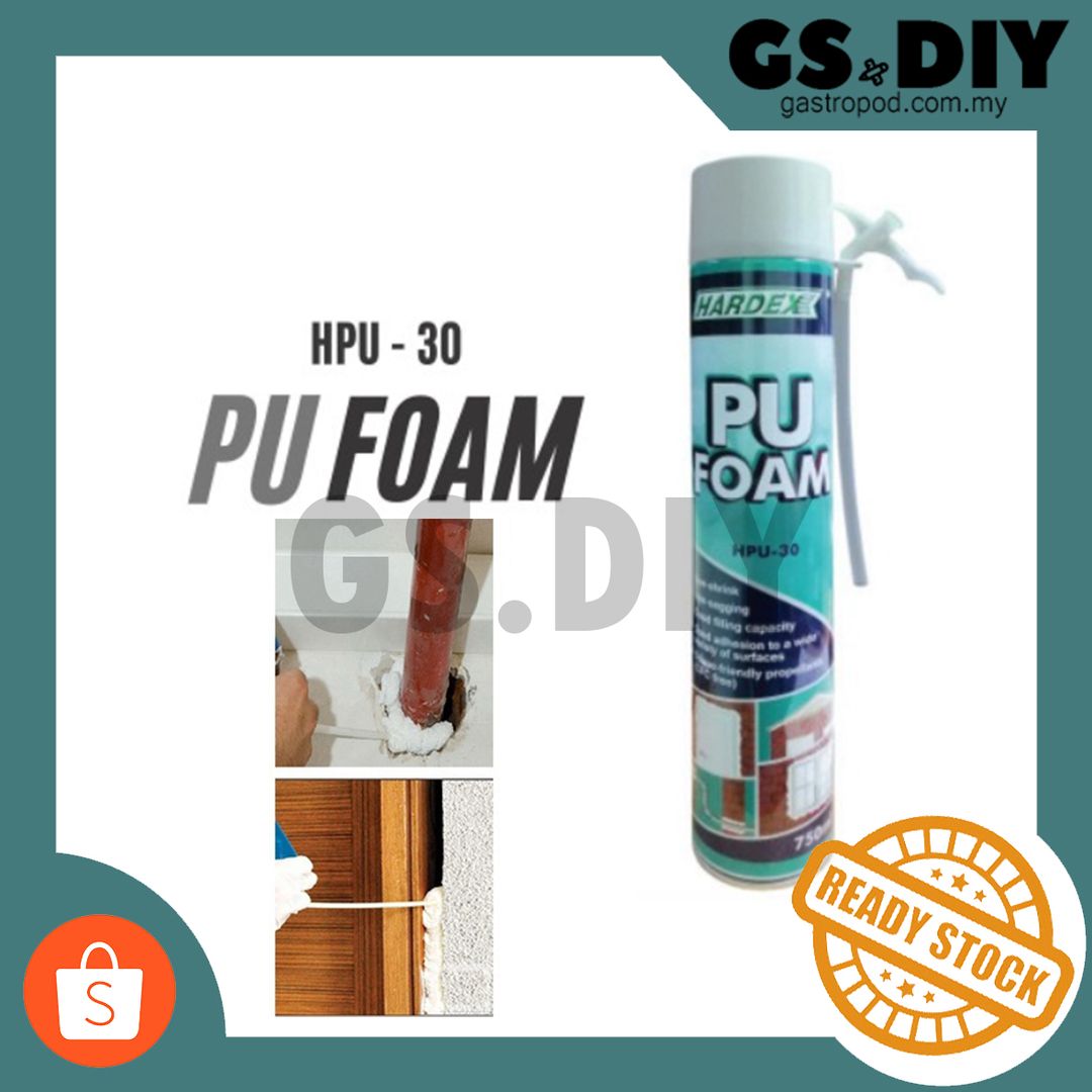 Hardex HPU-30 PU Foam 475ml🐍Buih PU聚氨酯泡沫