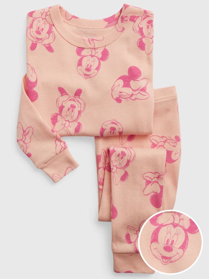 Organic Cotton Minnie Mouse PJ Set