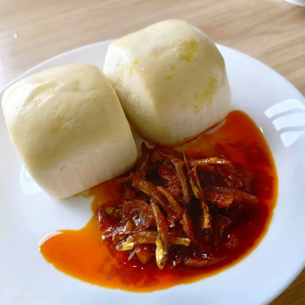 Fried Mantou with Nyonya Sambal Bilis