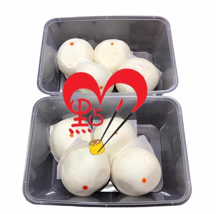 Red Bean Pau 手工豆沙包