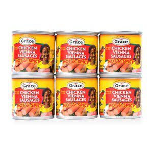 Grace Vienna Sausage Chkn / Hot 4 oz