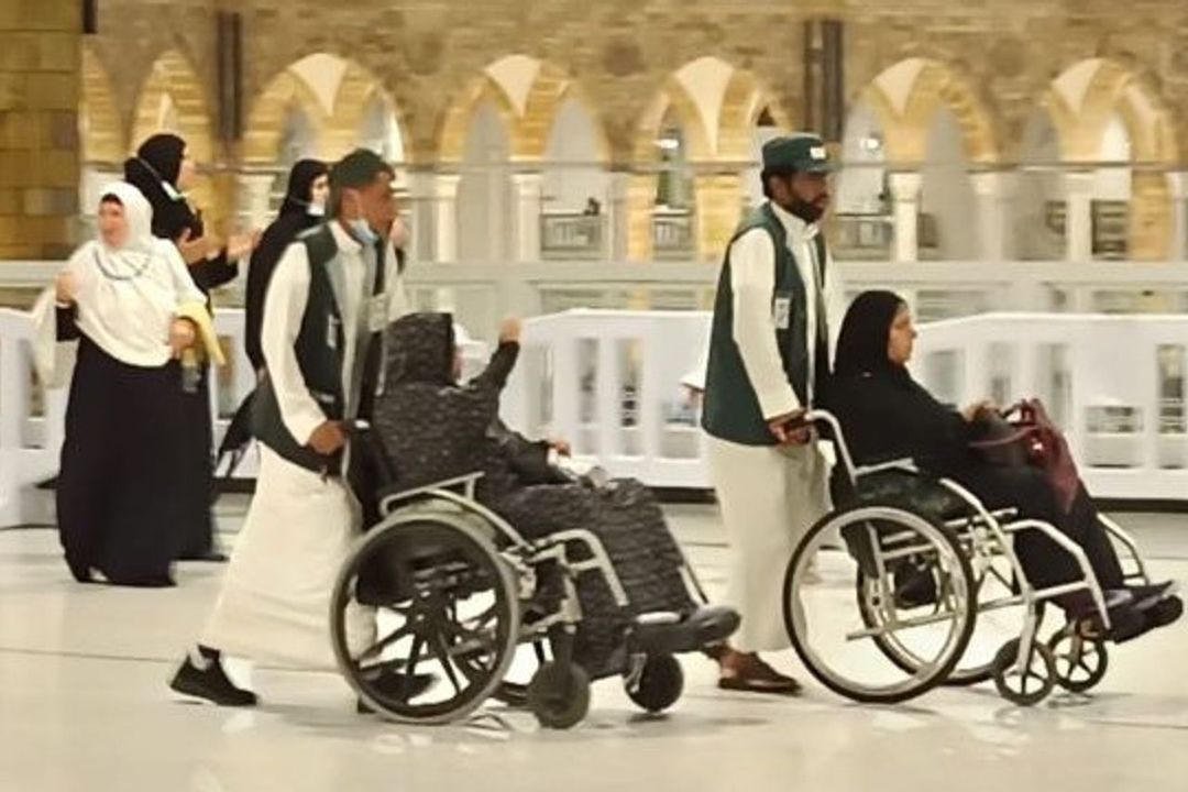 Waqaf Wheelchair : Masjidil Haram, Makkah