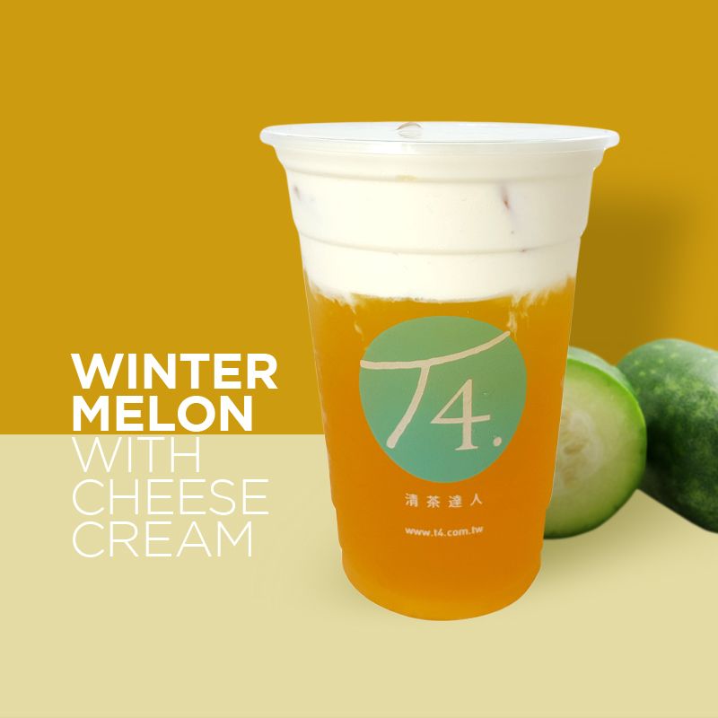 Wintermelon With Cheese Cream