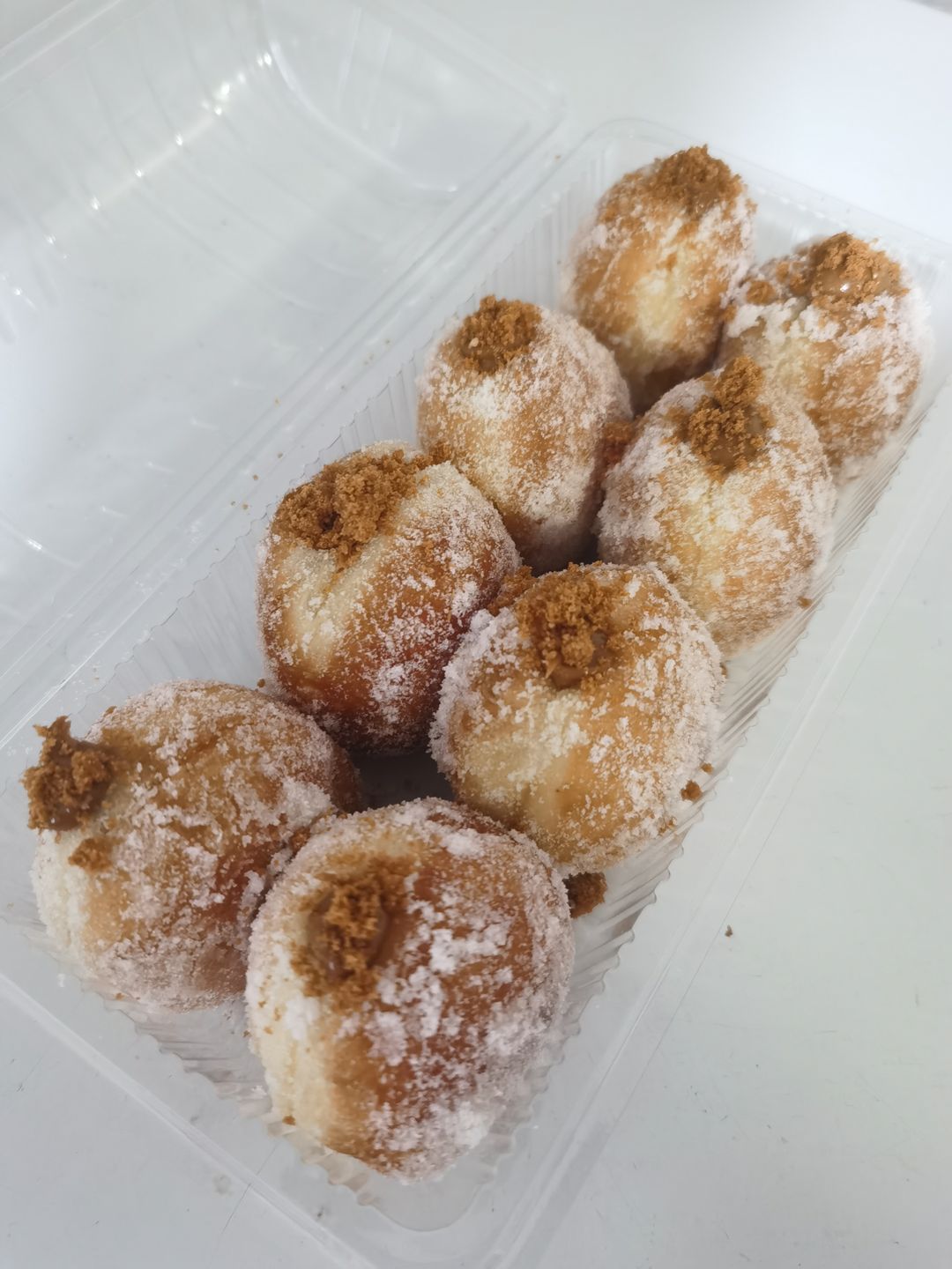 10pcs Mini Stuffed Doughnuts [Biscoff]