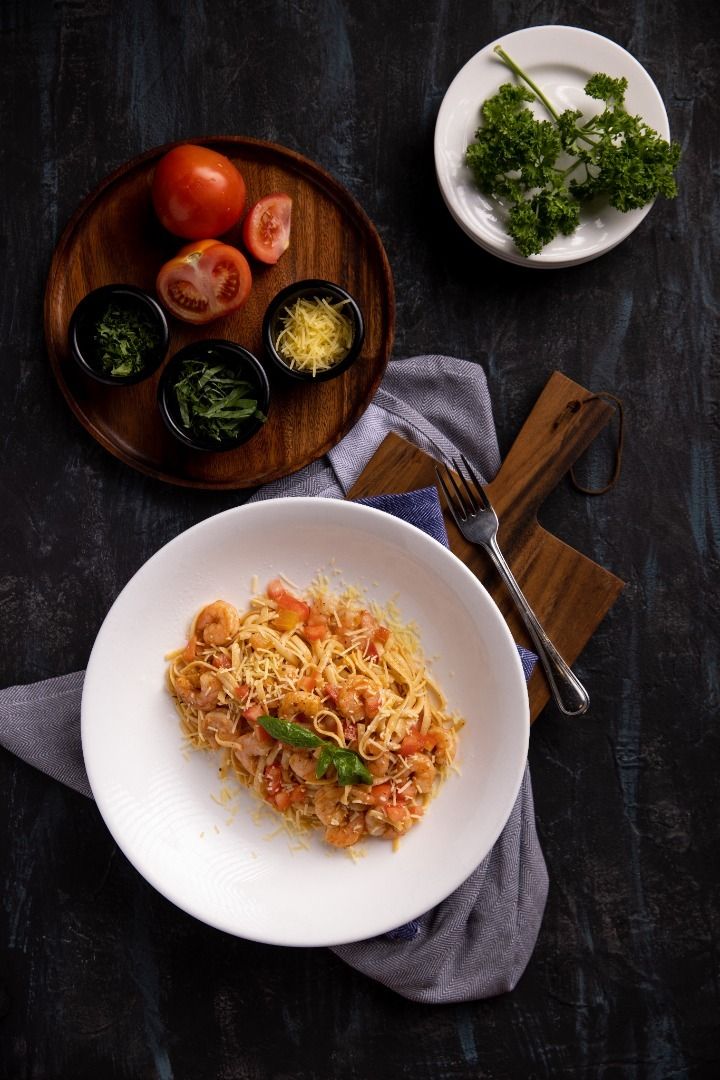 Shrimp Scampi Pasta