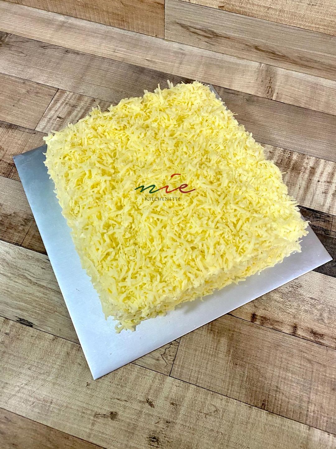 Homemade Snow White Cheese Cake
