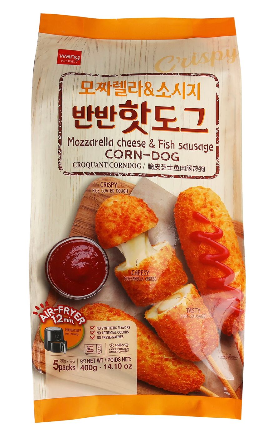 반반핫도그 (rice cake cheese half)