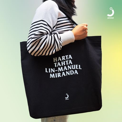 Jumbo Totebag - Harta Tahta Lin-Manuel Miranda