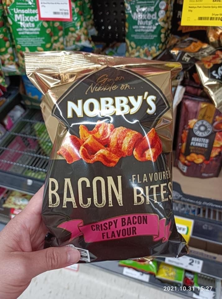 Nobby’s Bacon Bites & Pork Crackle from RM 14.00