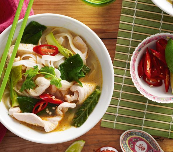 Tomyum Chicken Soup