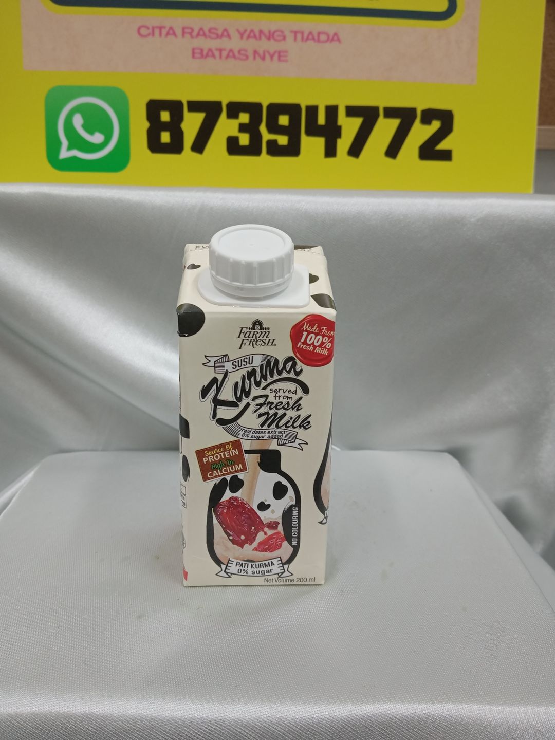 Dates Milk ( Susu Kurma) Farm Fresh 200 ml