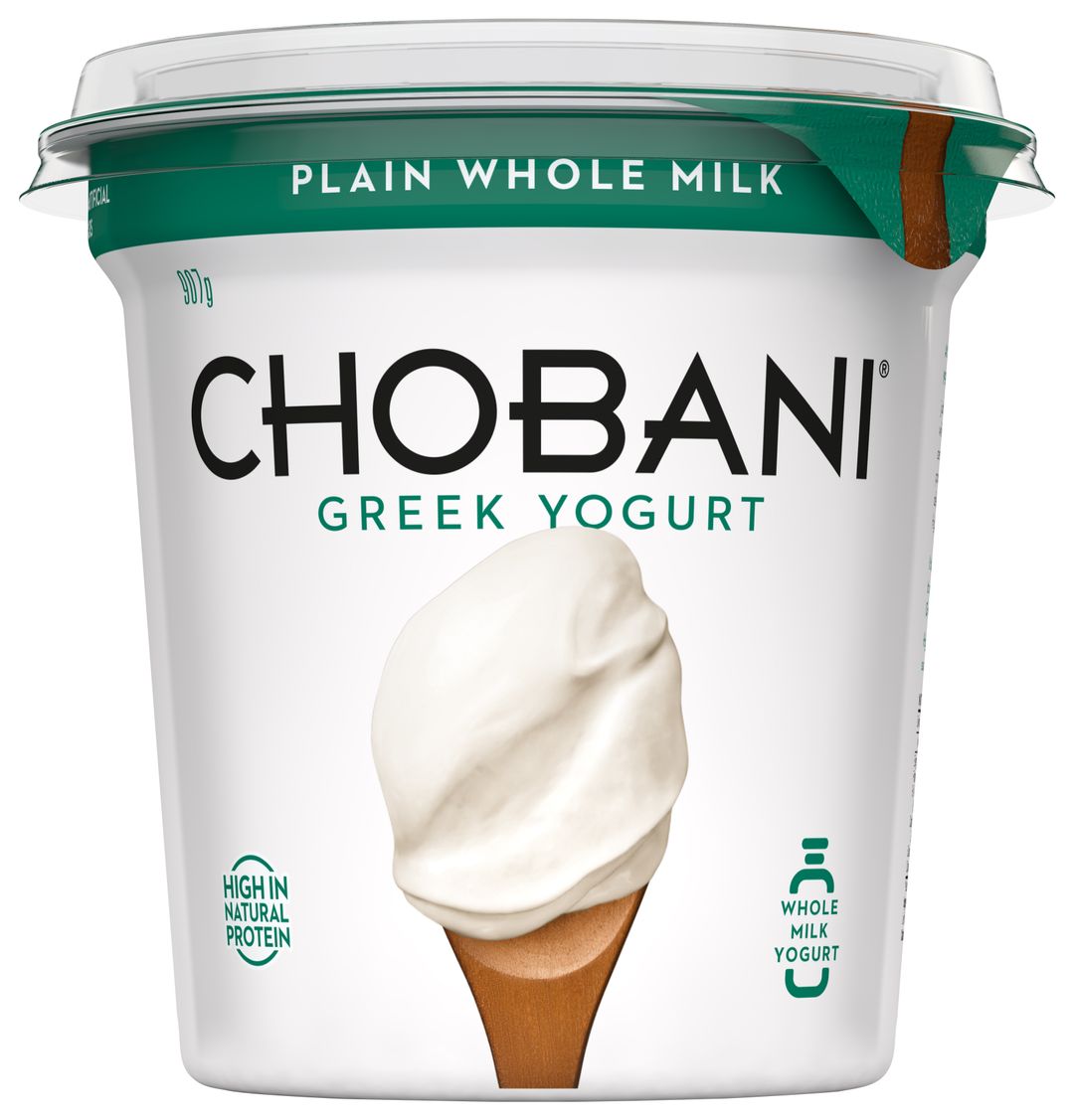 CHOBANI 907G CUP 4% PLAIN WHOLE MILK (CHB-CCC-YOG907G684)