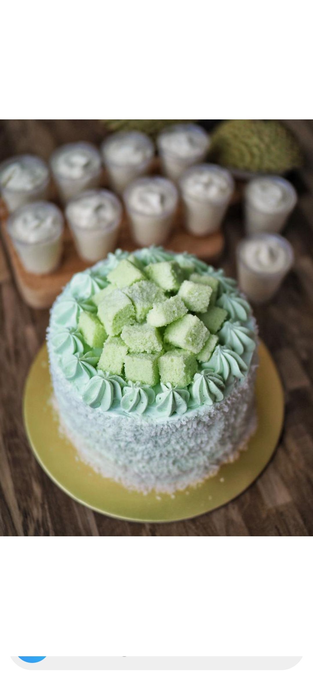 Durian ondeh ondeh cake bundle