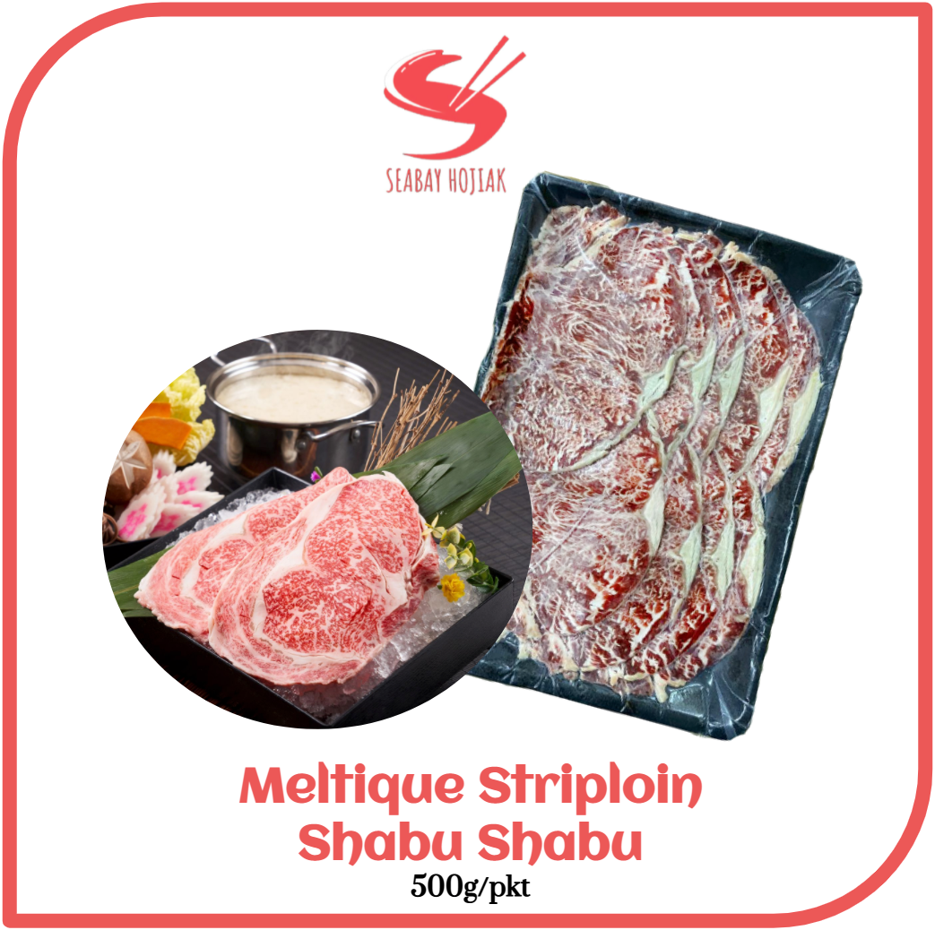 Australian Meltique Striploin Shabu Shabu Slice 500g