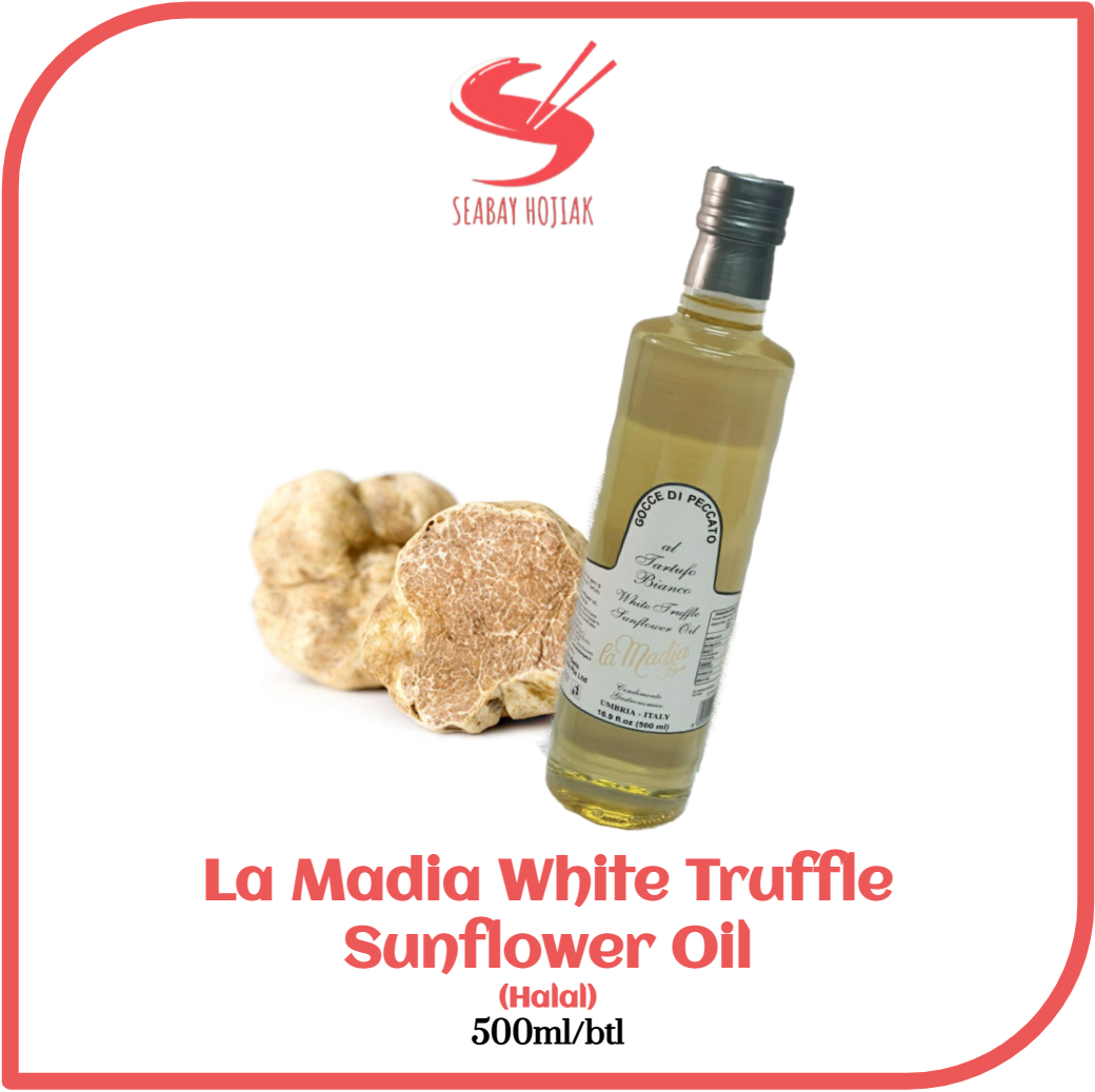 La Madia White Truffle Sunflower Oil 500ml (Halal)