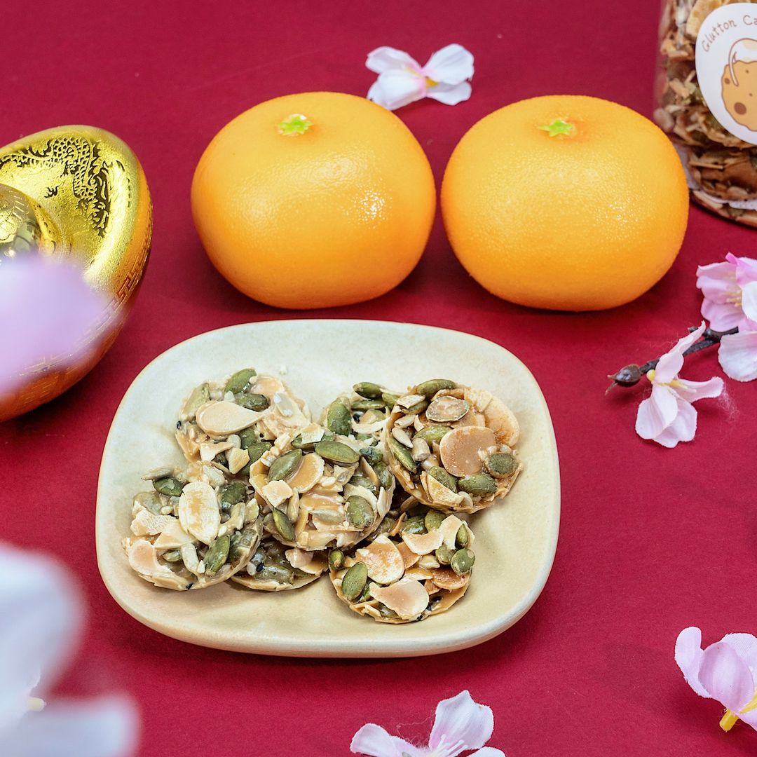 Almond & Pumpkin Seed Florentine 杏仁南瓜籽瓦片