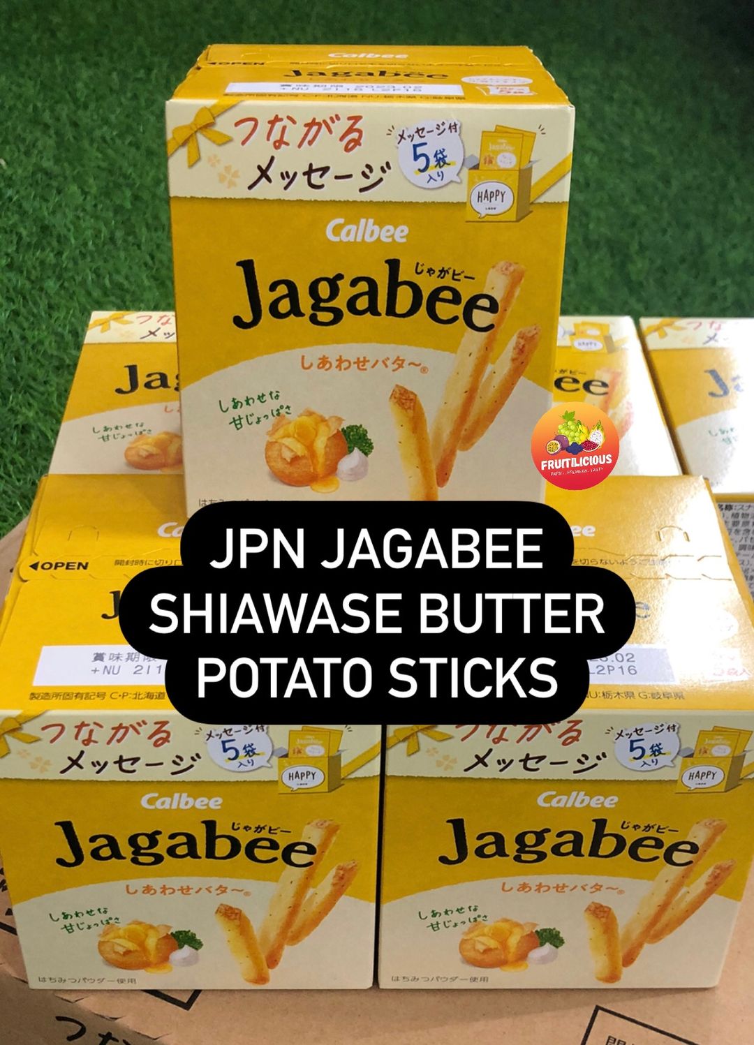 JPN JAGABEE SHIAWASE HONEY BUTTER POTATO STICKS