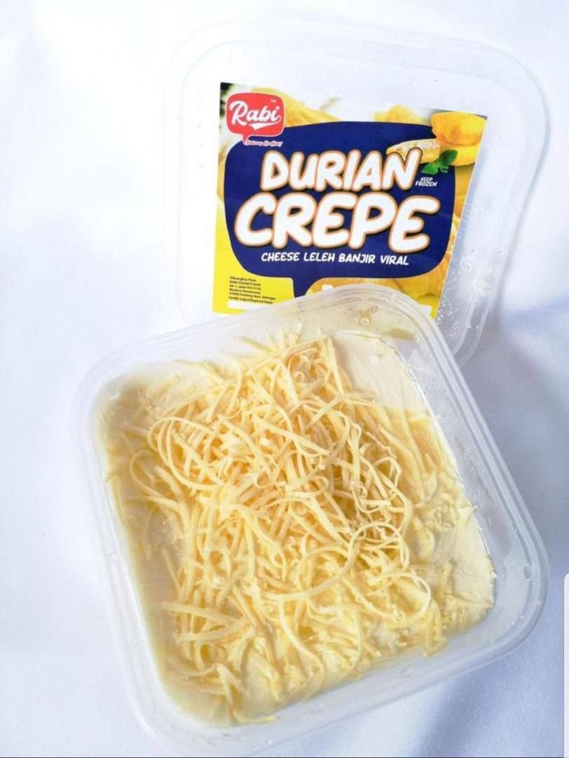 Durian crepe cheese leleh