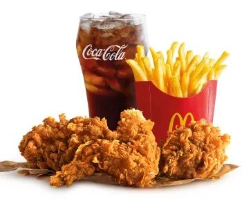 3pcs Ayam Goreng McD Spicy McValue Meal
