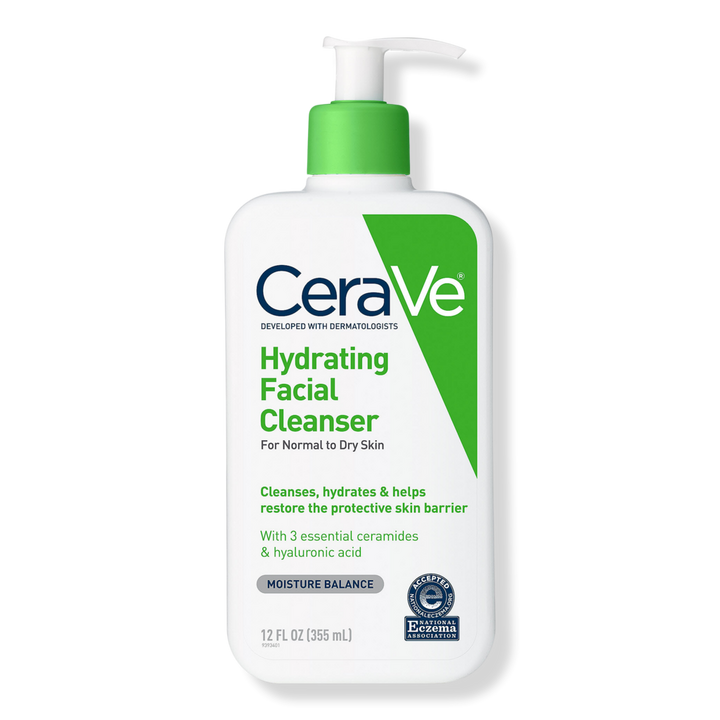 CeraVe Hydrating Facial Cleanser 12 FL Oz.
