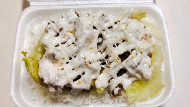 Mayonnaise Fried Chicken Rice
