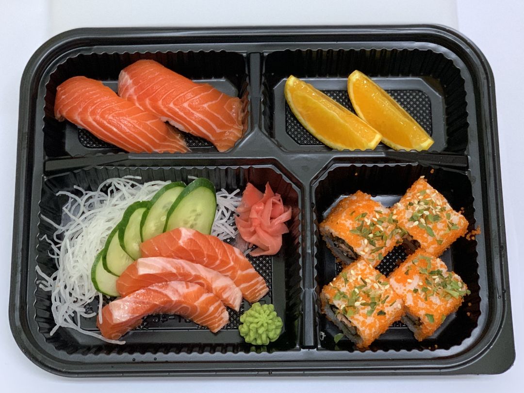 SP01 Salmon Sushi Bento　鮭寿司弁当