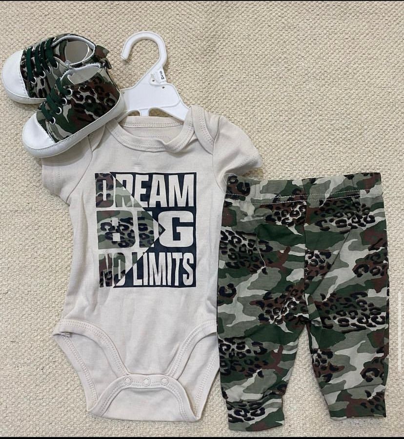 3 pcs army set