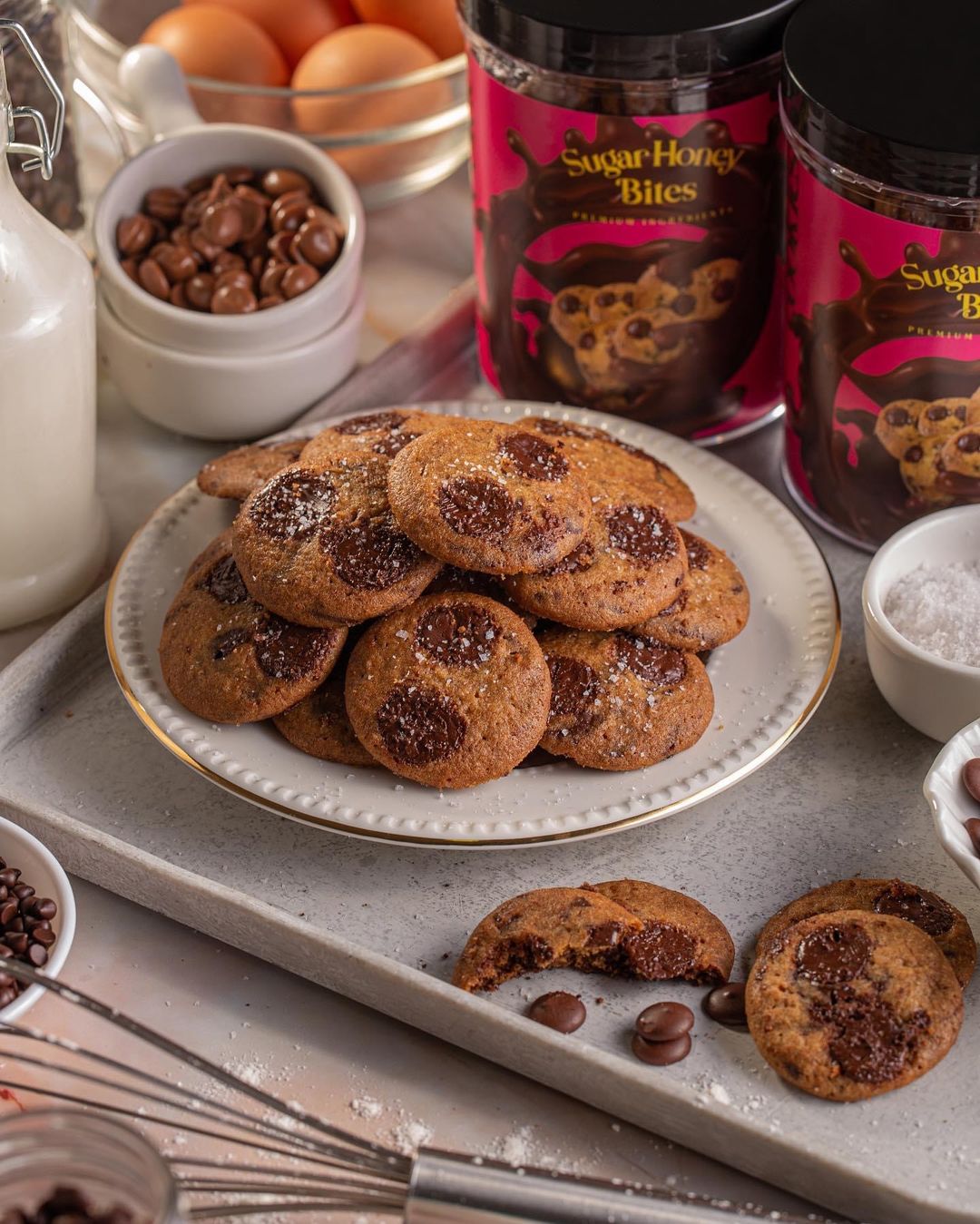 Brown Seasalt Cookies