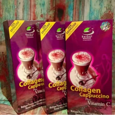 COFFEE COLLAGEN CAPPUCINO ( 10s ) - Untuk Perempuan