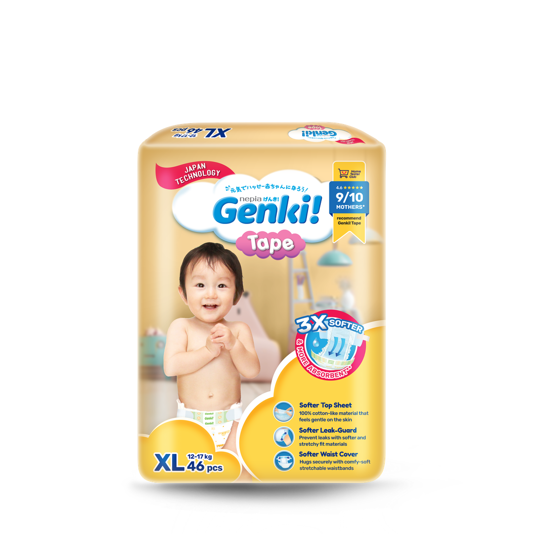 GENKI! TAPE MEGA XL46 x 3